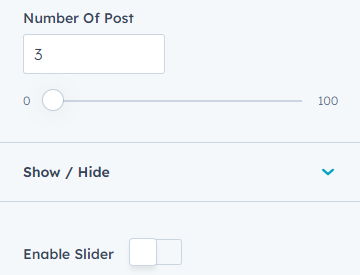 content tab