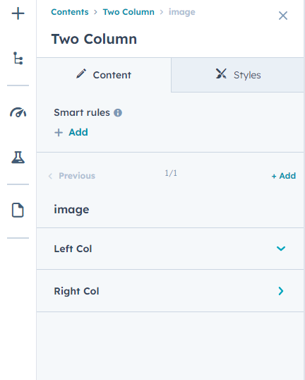 two Column