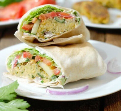 homemade-falafel-wrap