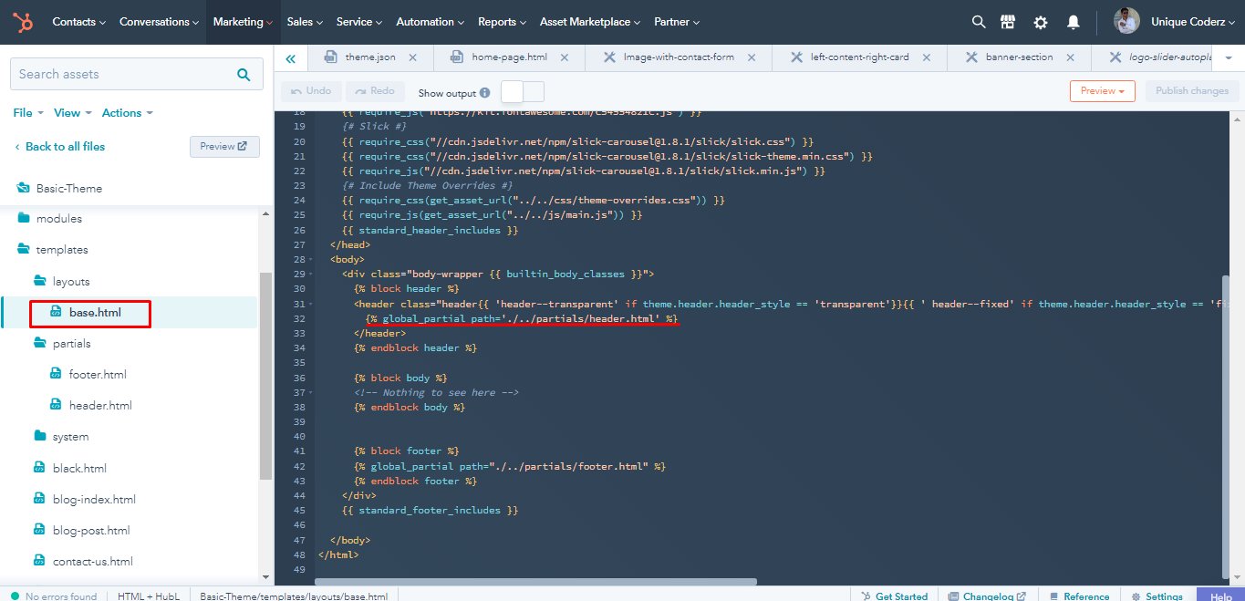 base-add-globle-header